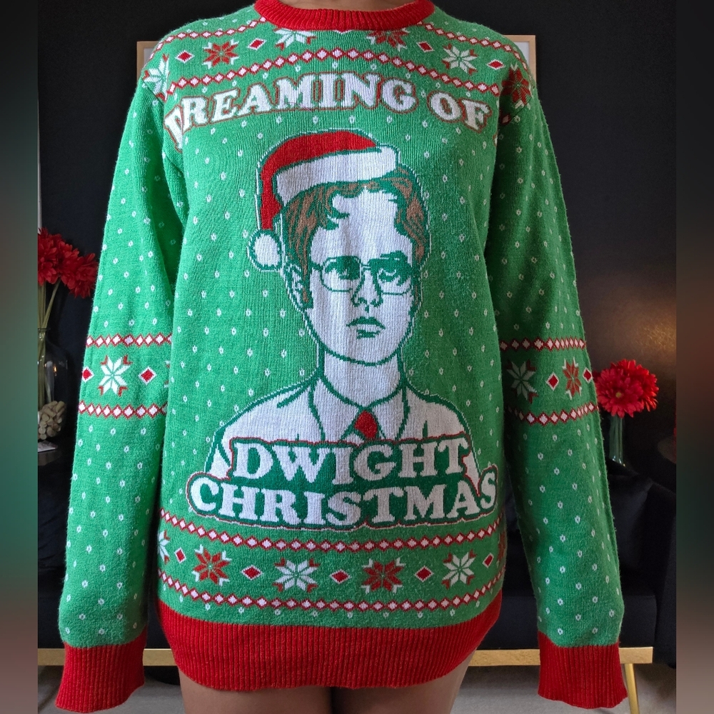 Tipsy Elves The Office Dreaming Of A Dwight Christmas Size Large